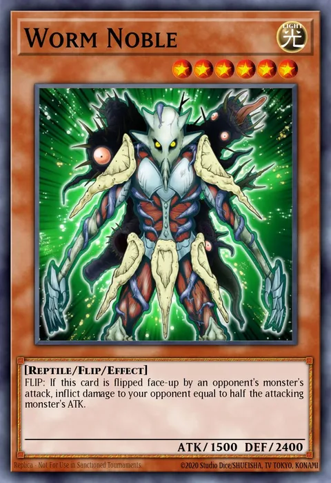 Worm Noble trading card