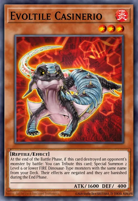 Evoltile Casinerio trading card
