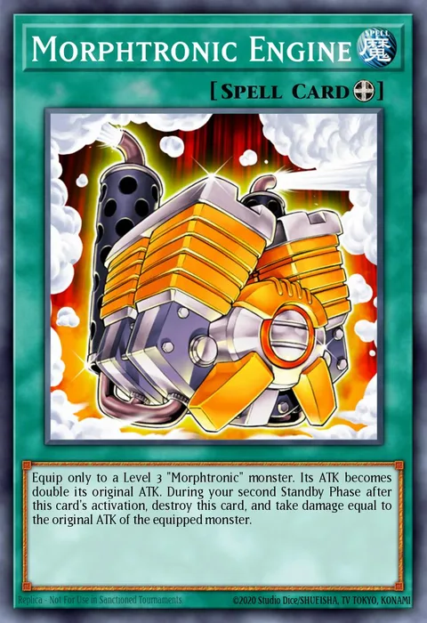 Morphtronic Engine trading card