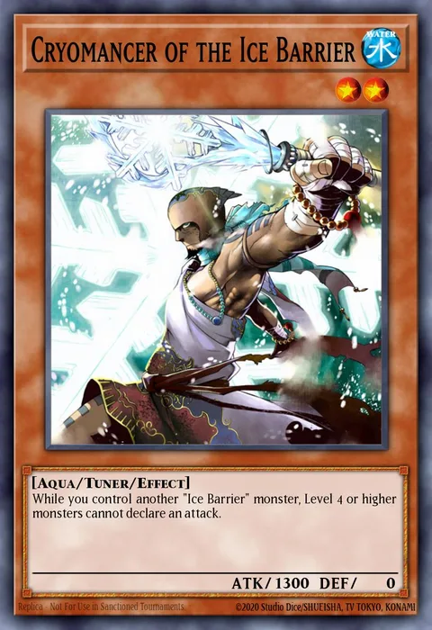 Cryomancer of the Ice Barrier trading card