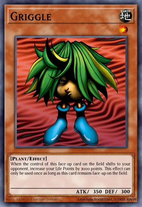 Griggle trading card