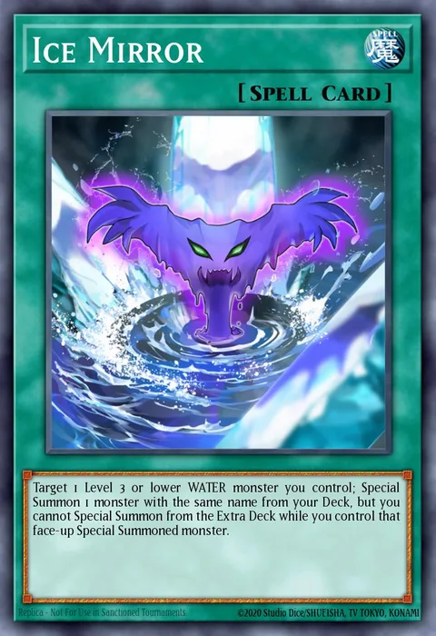 Ice Mirror trading card