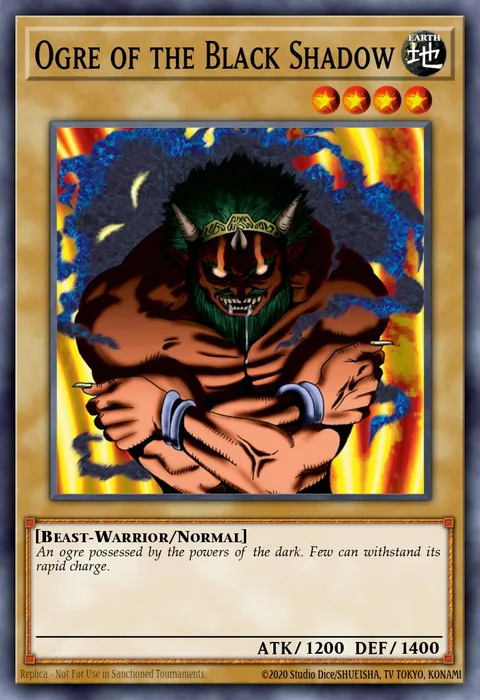 Ogre of the Black Shadow trading card
