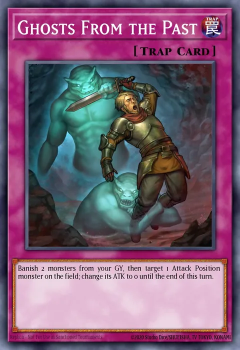 Ghosts From the Past trading card