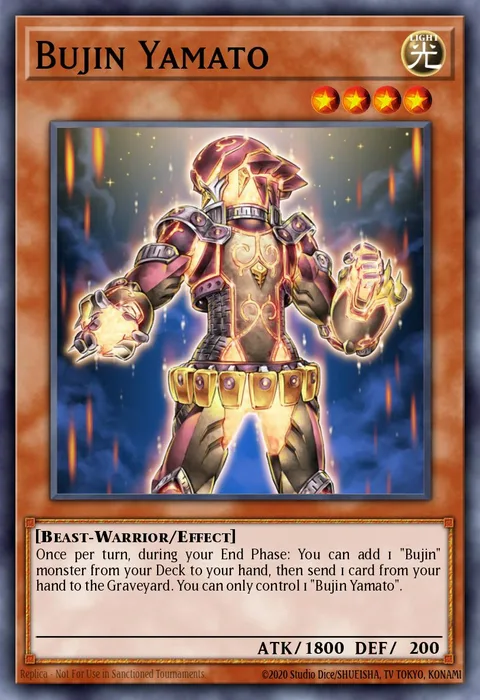 Bujin Yamato trading card