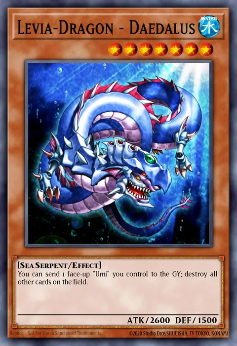 Levia-Dragon - Daedalus trading card