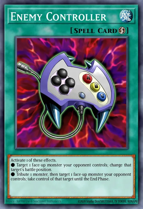 Enemy Controller trading card