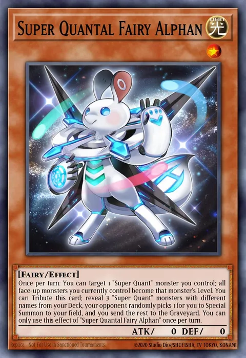 Super Quantal Fairy Alphan trading card
