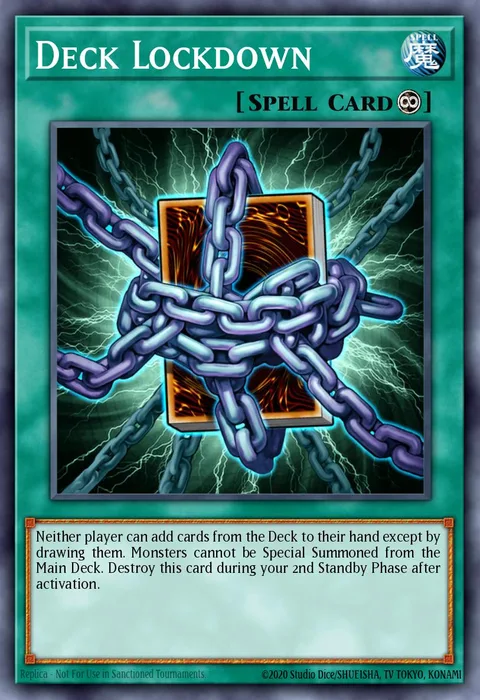 Deck Lockdown trading card