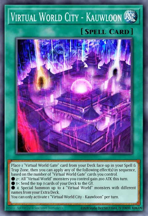 Virtual World City - Kauwloon trading card