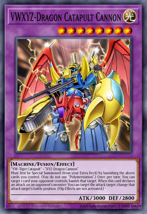 VWXYZ-Dragon Catapult Cannon trading card