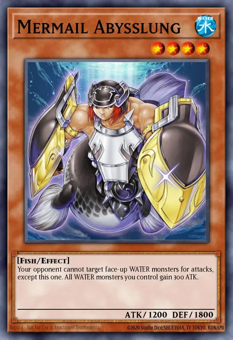 Mermail Abysslung trading card