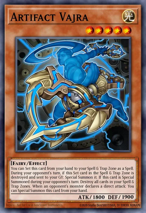 Artifact Vajra trading card