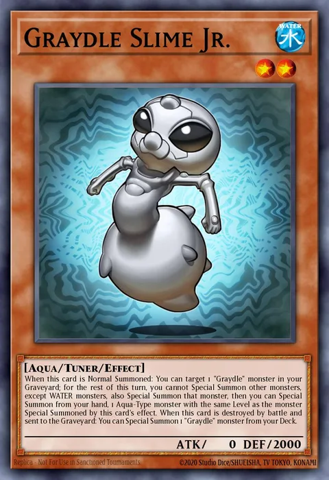 Graydle Slime Jr. trading card