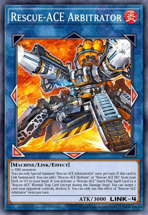 Rescue-ACE Arbitrator trading card