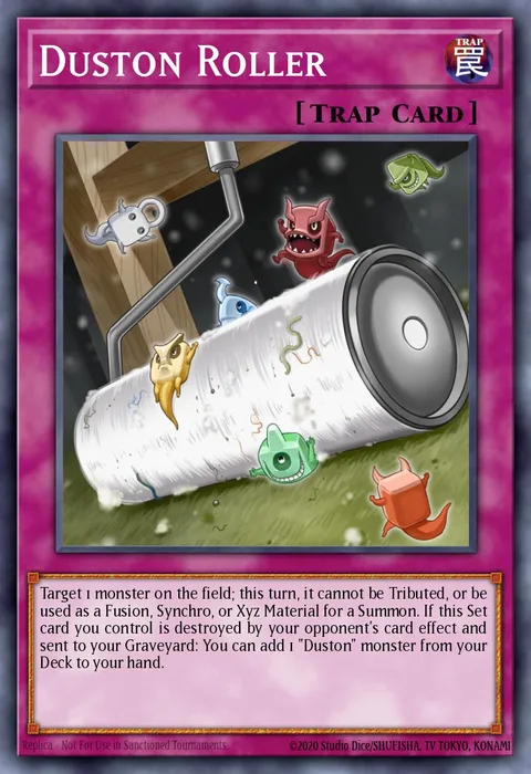 Duston Roller trading card