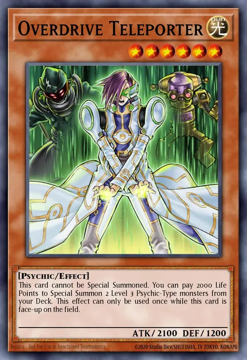 Overdrive Teleporter trading card