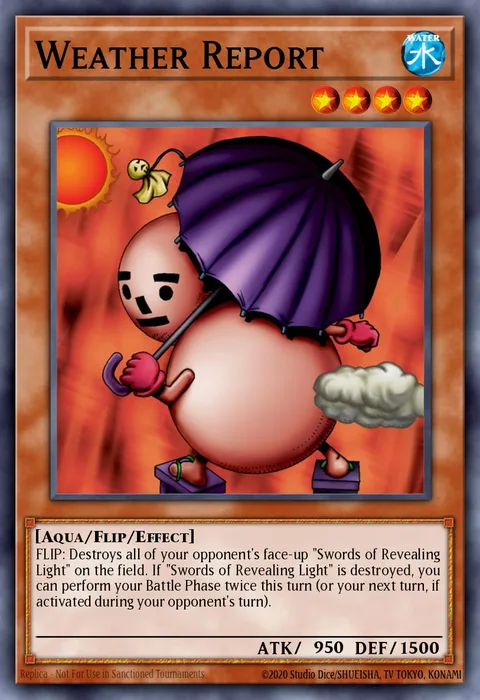 Weather Report trading card