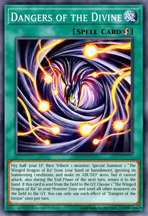 Dangers of the Divine trading card