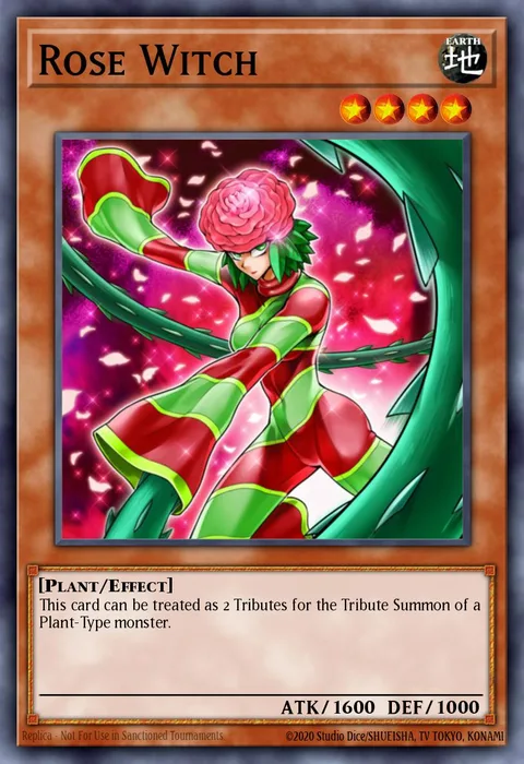 Rose Witch trading card