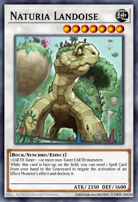 Naturia Landoise trading card