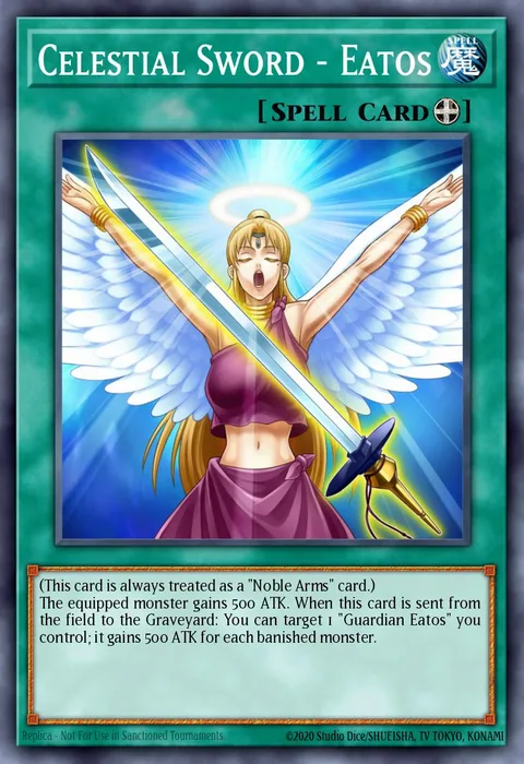 Celestial Sword - Eatos trading card