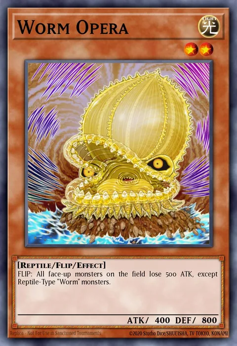 Worm Opera trading card