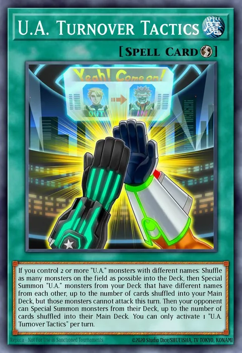 U.A. Turnover Tactics trading card