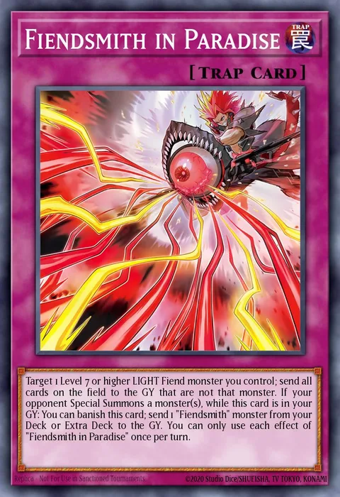 Fiendsmith in Paradise trading card