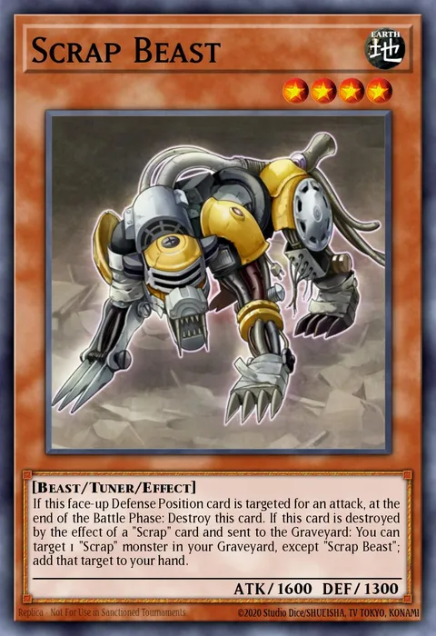 Scrap Beast trading card