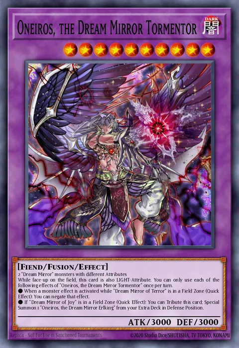 Oneiros, the Dream Mirror Tormentor trading card