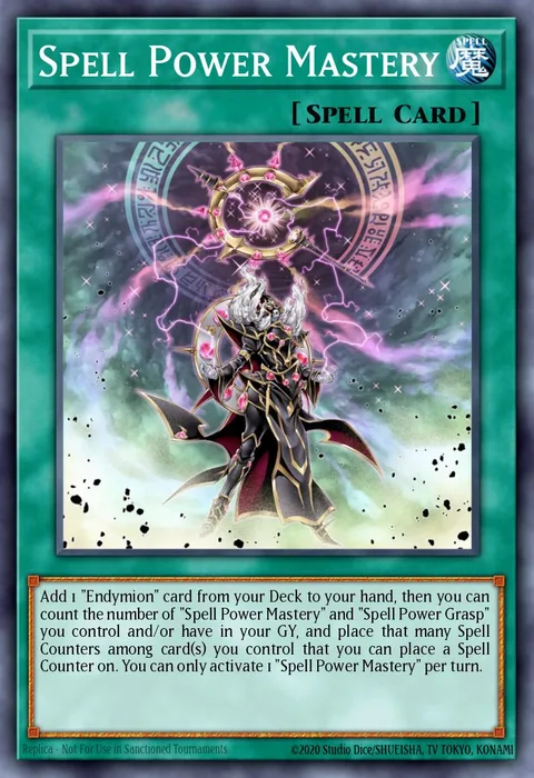 Spell Power Mastery trading card
