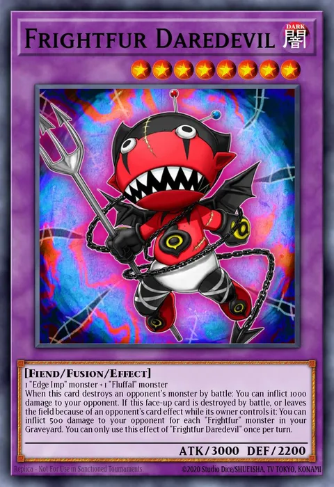 Frightfur Daredevil trading card