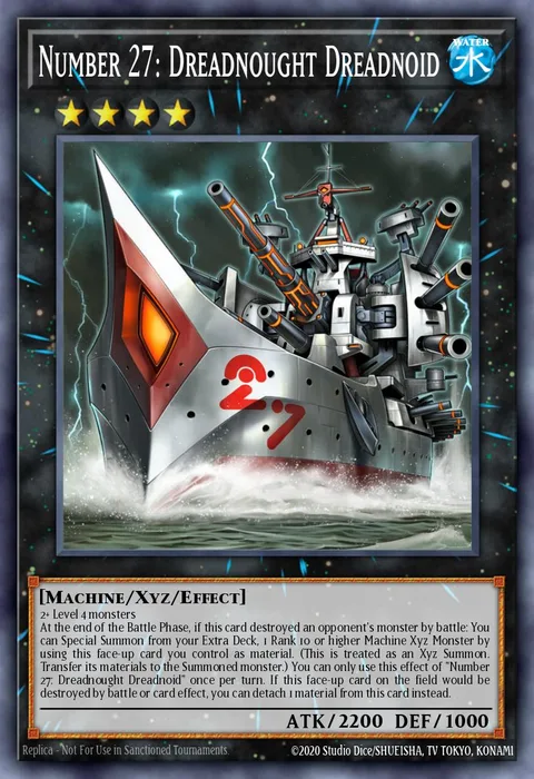 Number 27: Dreadnought Dreadnoid trading card