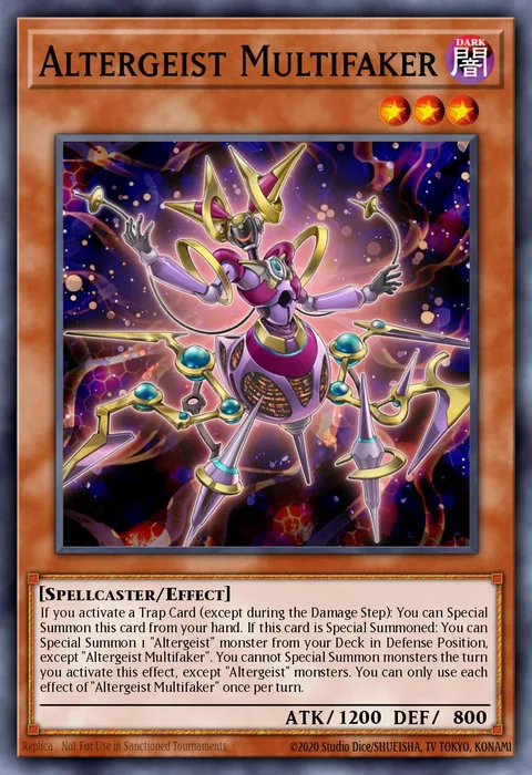 Altergeist Multifaker trading card