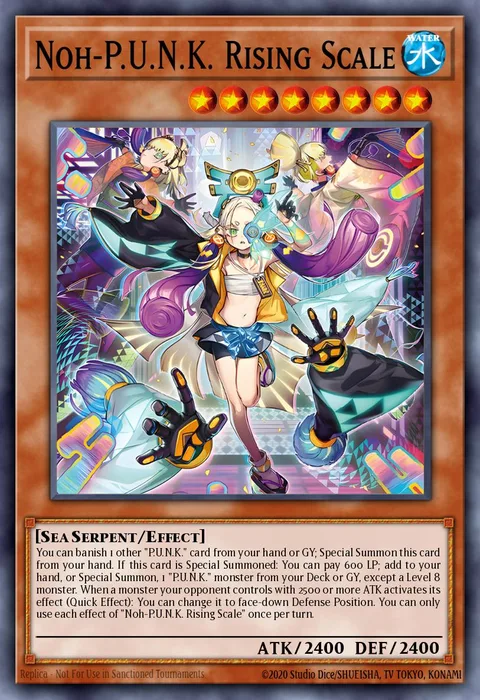 Noh-P.U.N.K. Rising Scale trading card