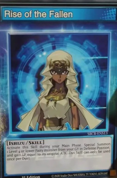 Rise of the Fallen trading card