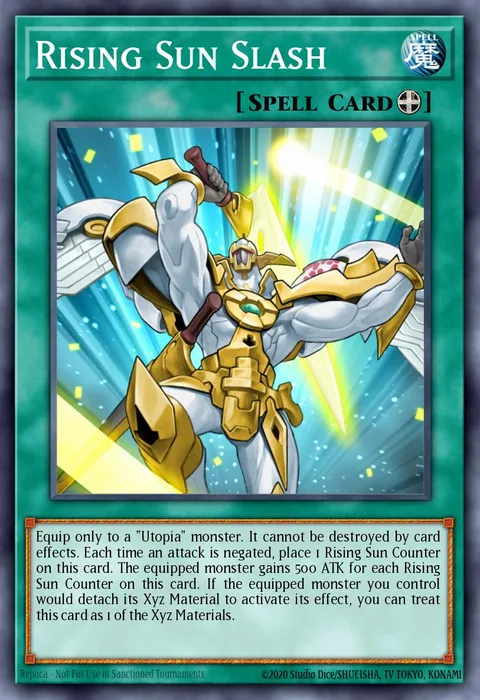 Rising Sun Slash trading card