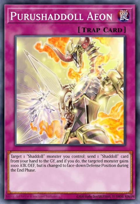 Purushaddoll Aeon trading card