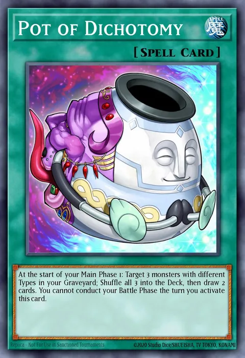 Pot of Dichotomy trading card