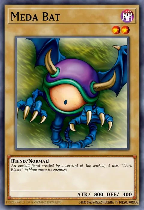 Meda Bat trading card