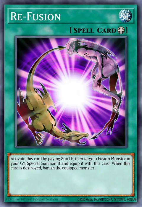 Re-Fusion trading card