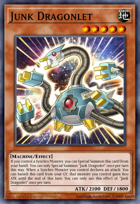 Junk Dragonlet trading card