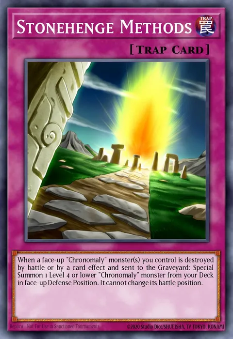 Stonehenge Methods trading card