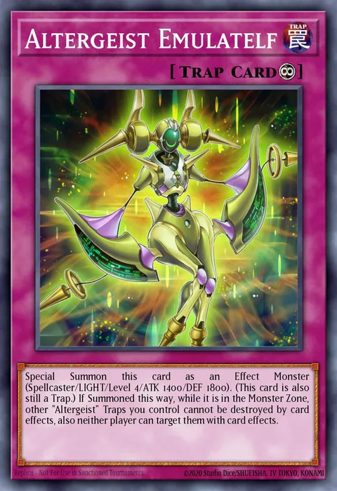 Altergeist Emulatelf trading card