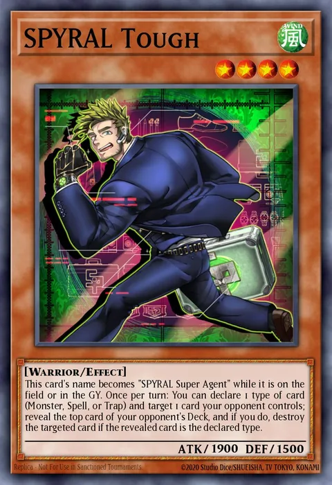 SPYRAL Tough trading card