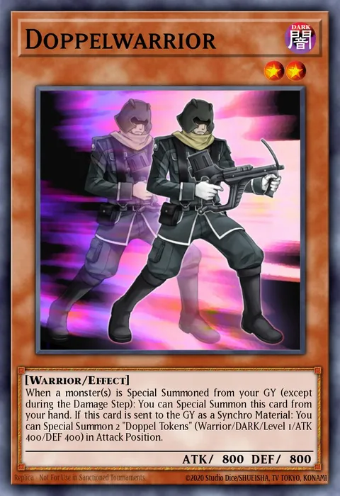 Doppelwarrior trading card