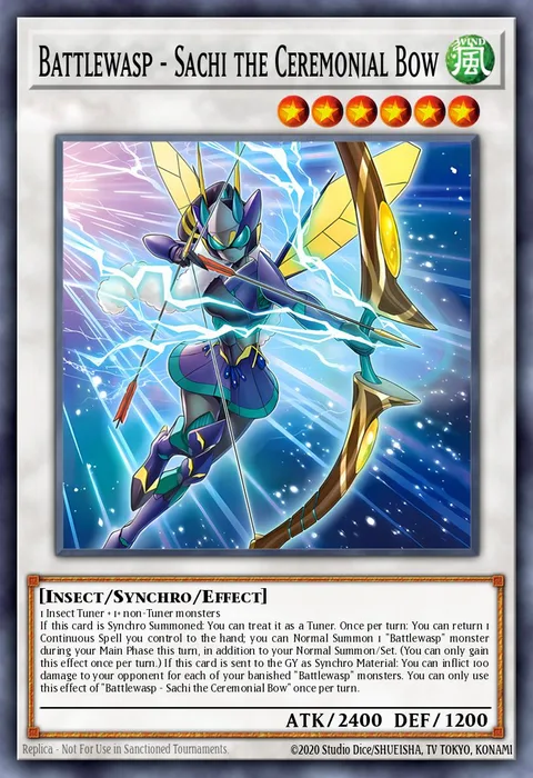 Battlewasp - Sachi the Ceremonial Bow trading card