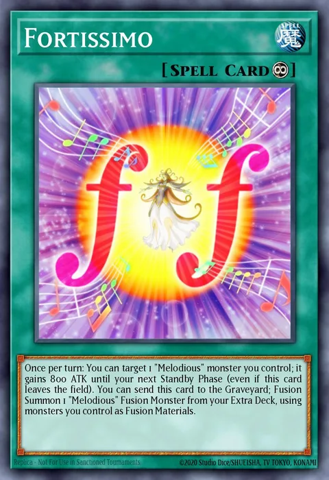 Fortissimo trading card