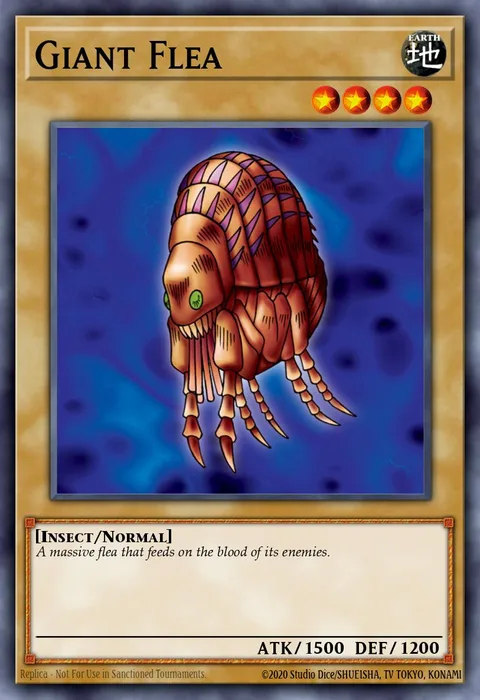 Giant Flea trading card